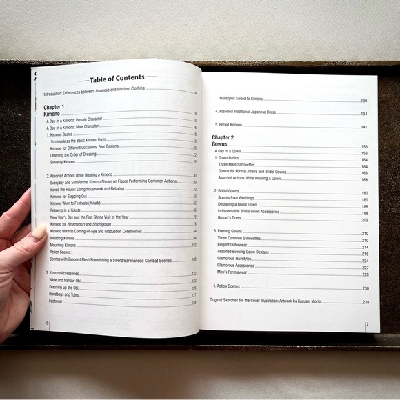 RARE BOOK • “How to Draw Manga: Costume Encyclopedia - Vol 4 Kimono & Gowns” • - Picture 2 of 13